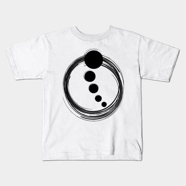 Black hole Kids T-Shirt by reesea